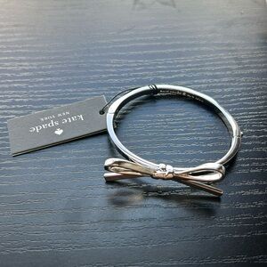 Kate Spade silver bow bracelet
